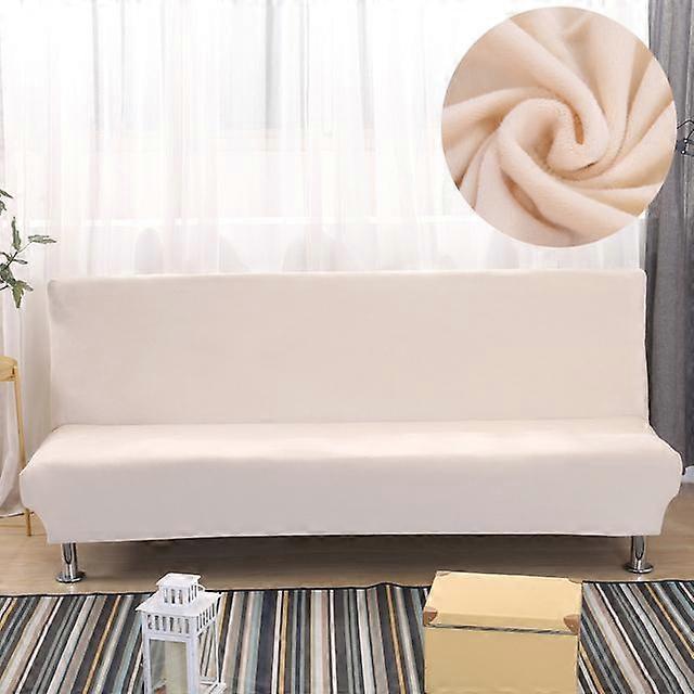 Winter Plush Sofa Bed Cover Velvet Thick All -Inclusive Slipcover Futon Sofa Without Armrest Sofa Cover Capa De Sofa