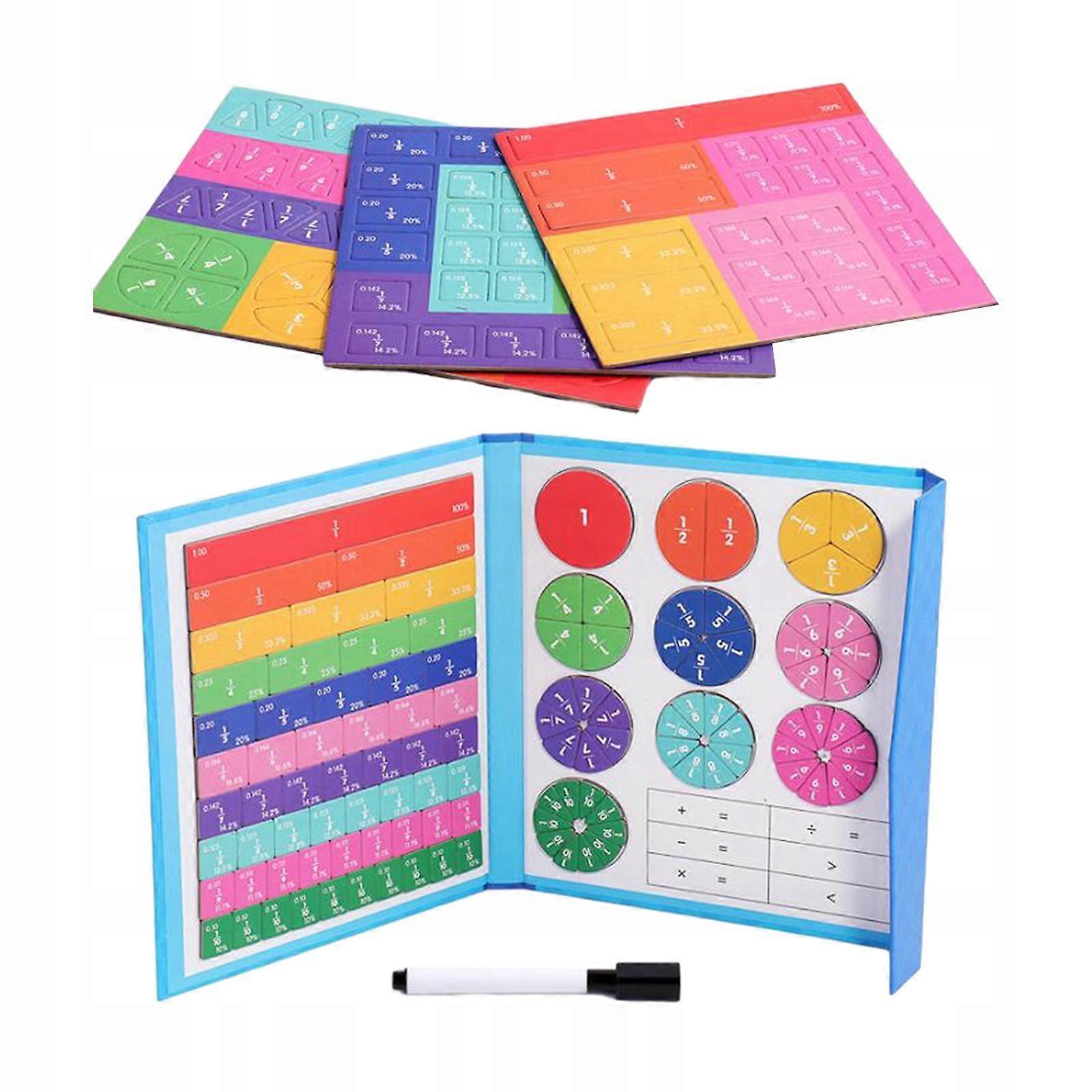 Learning Fractions Math Toys Reusing Concepts