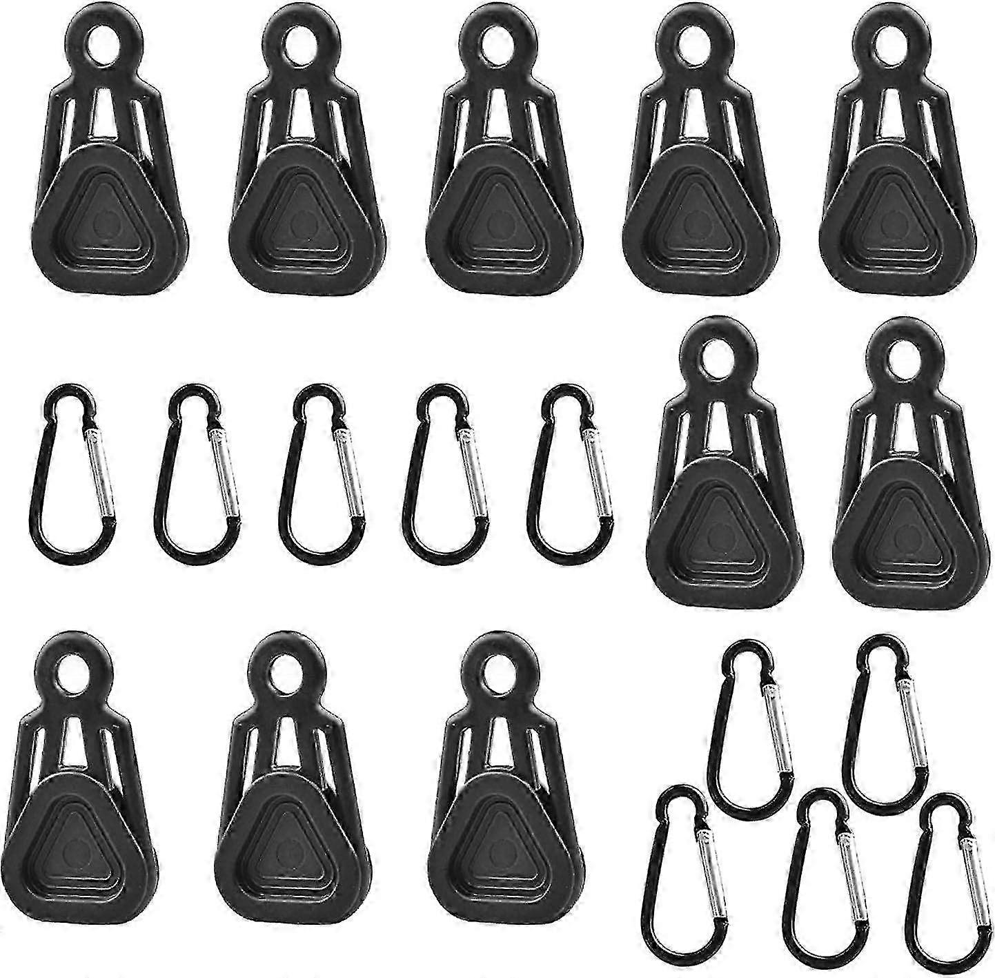 10 Pack Tent Clips - Sturdy And Durable - Ideal For Camping And Outdoors - Easy To Set Up - Waterproof Edition c