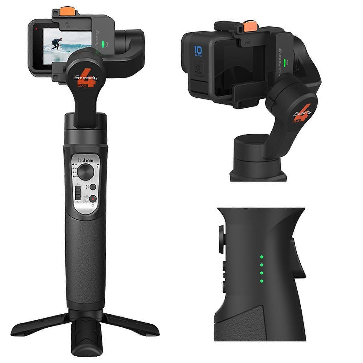 HOHEM iSteady Pro4 Action Camera Holder Anti-shake Handheld Gimbal Live Streaming Stabilizer