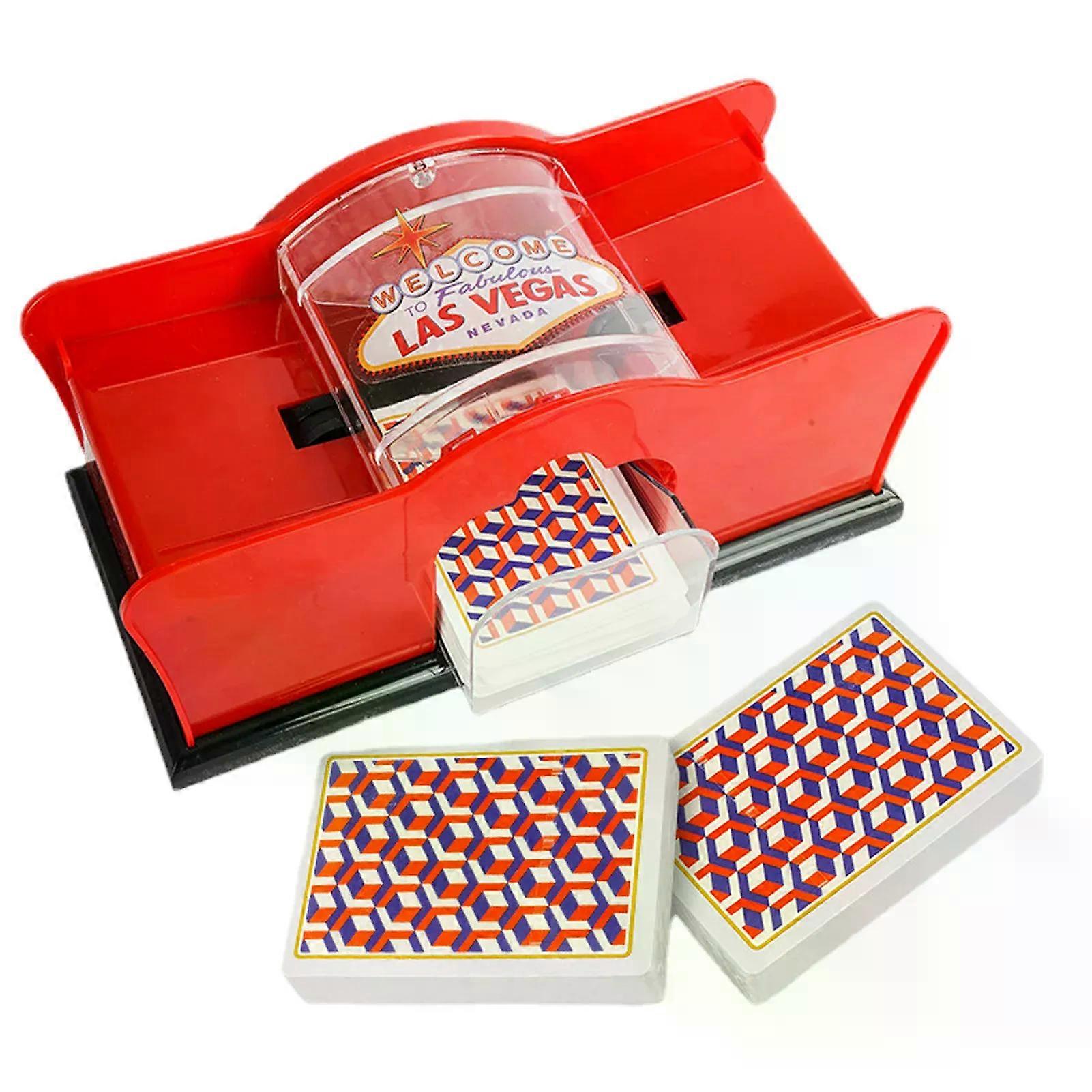 Manual Poker Card Shuffler Shuffling Machine Hand Crank Poker Shuffler 2 Decks Of Cards Shuffle Machine For Board Game Poker