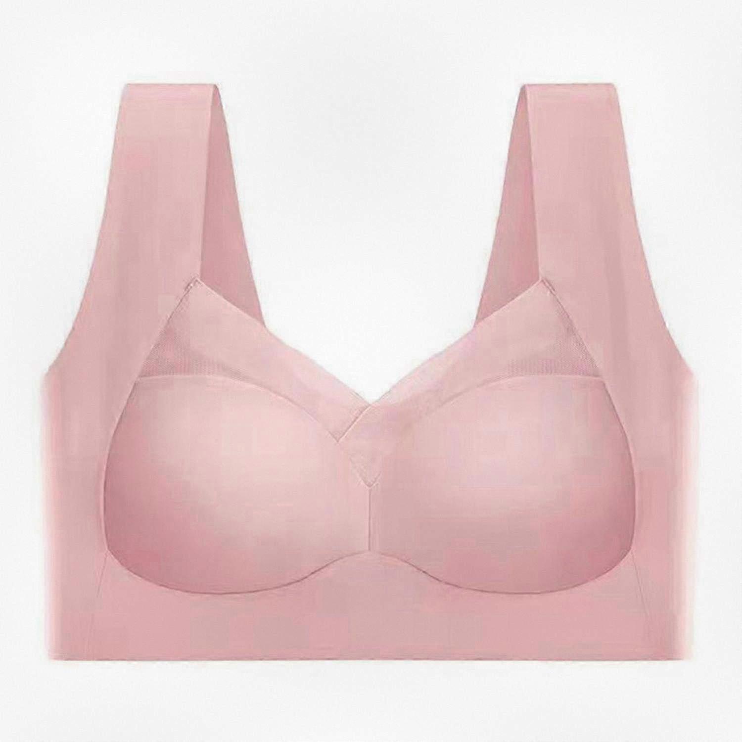 Strapless Mesh Comfort Bra Seamless Support Wireless Posture Plus Size Push Up