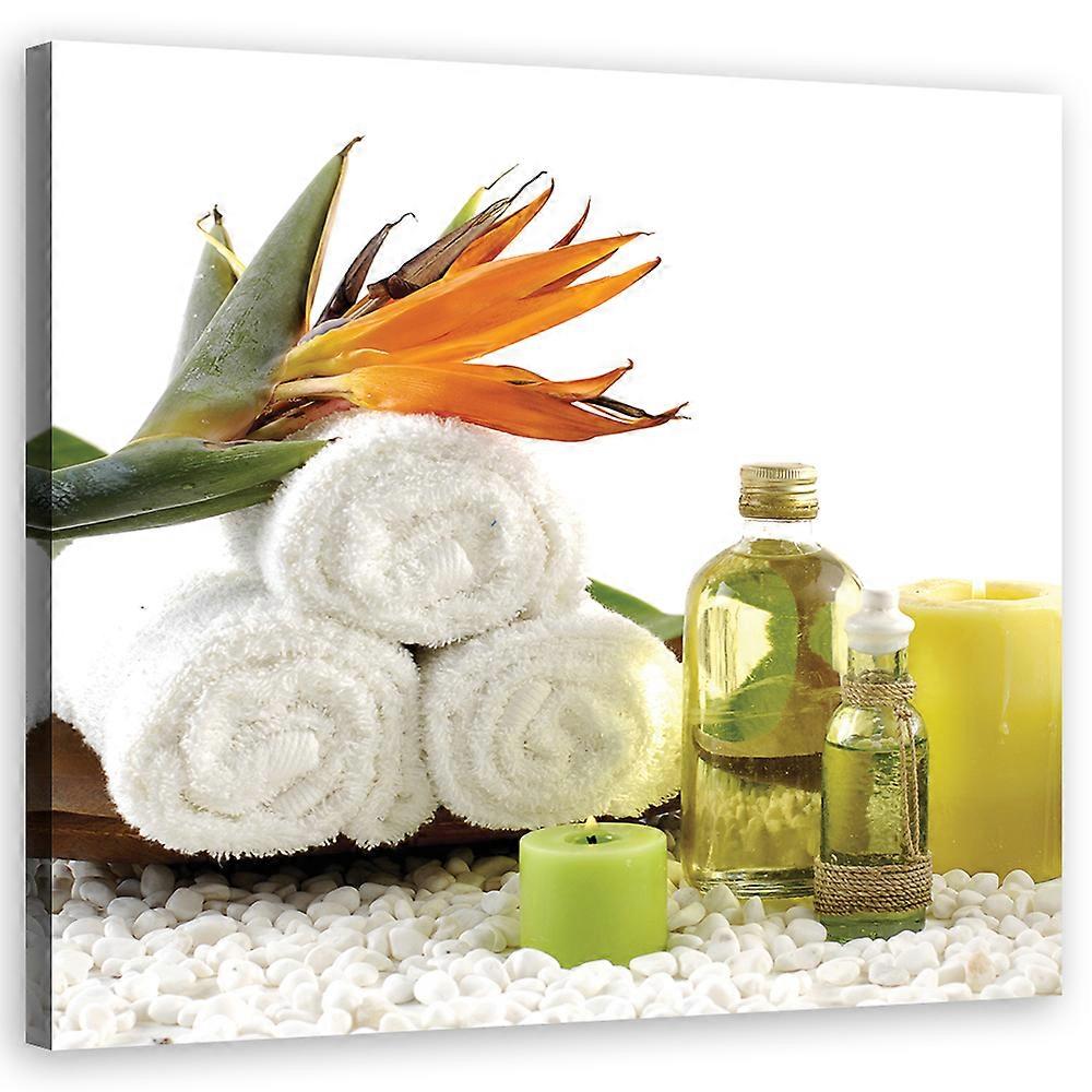 Fotobehang, Abstract - Wit - 50x50