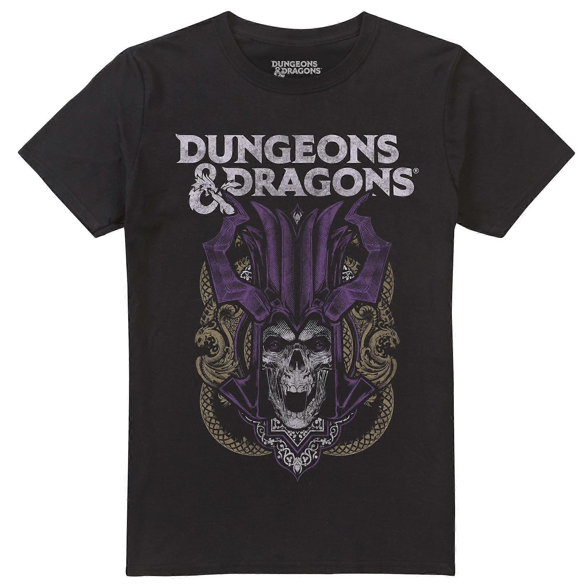 Dungeons & Dragons Męska koszulka ze wzorem Demi Lich Skull