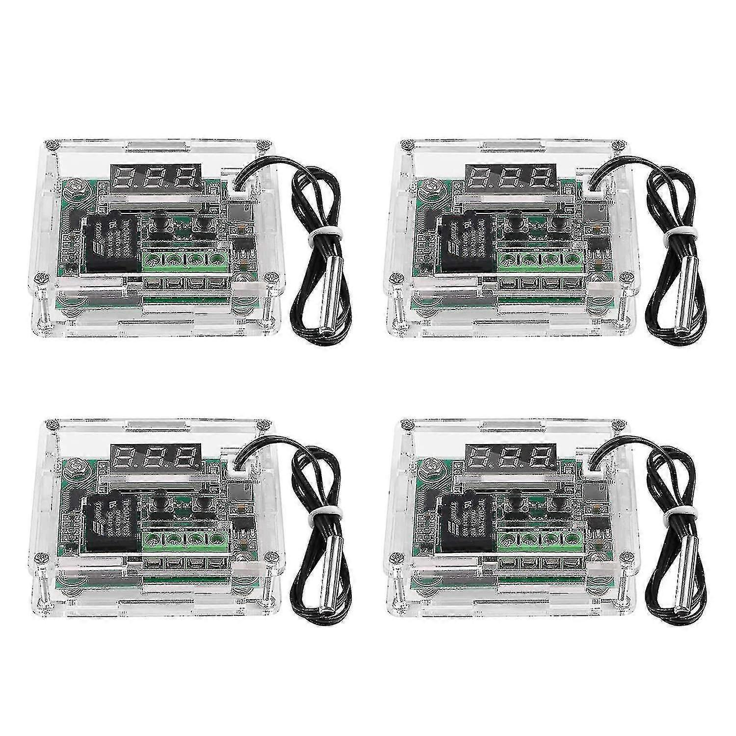 4st W1209 12v Dc Digital Temperature Controller Module, Micro Digital Termostat -50-110c Electroni