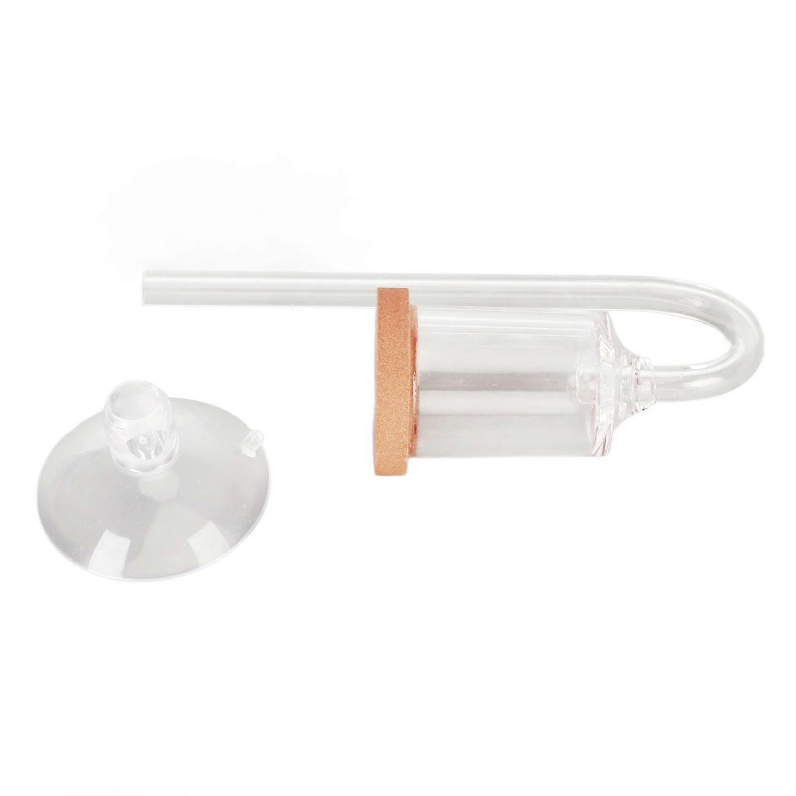 Diffuser Independent Bubble Counting Function Acrylic Transparent Fish Tank CO2 Atomizer for Aquarium Plant