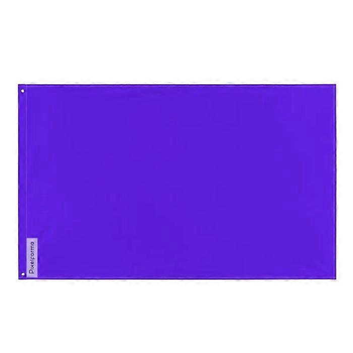 Flag - Multicolored - Dark Purple - 60 x 90 cm - Polyester - Double-Sided Print