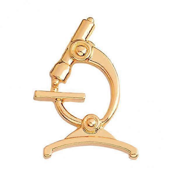 2-7pack Creative Microscope Shape Brooch Breastpin Corsage for Party Proms