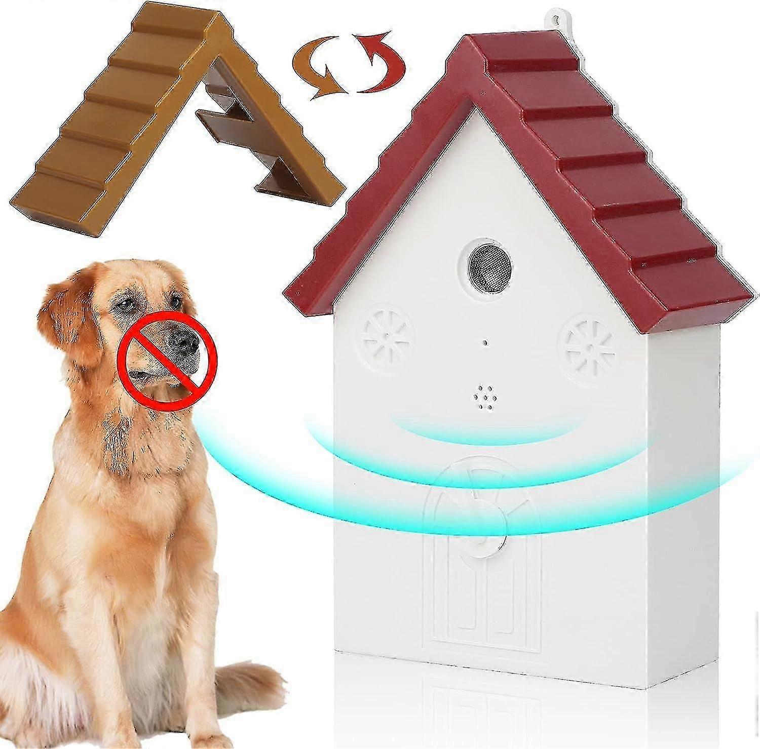 Ultrasonic Dog Barking Deterrent, Barking Control, Anti-barking Device, Three-frequency Non-barking Control Device To Prevent Dog Barking, Outdoor Ele