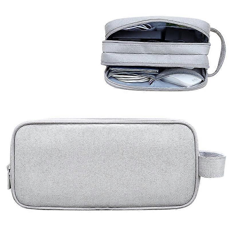 SM09 Double-layer Large Capacity Digital Accessories Storage Bag