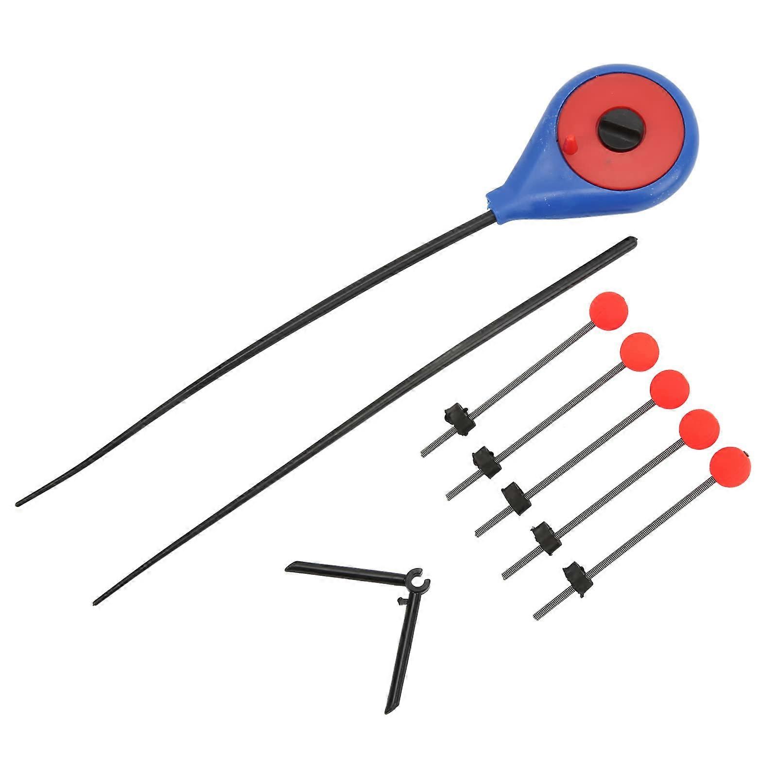 Rod End Tip for Ice Fishing, 5-Pack Rod End Extensions, Compatible with All Styles, Durable Ice Fishing Rod Tips