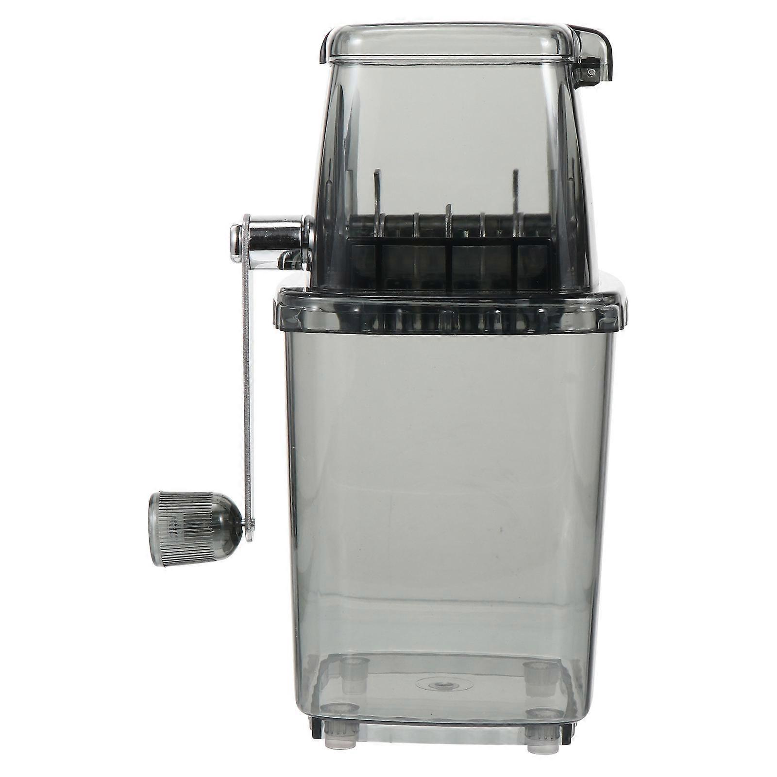 Durable Hand Ice Crusher, Manual Operation Without Electricity Needed