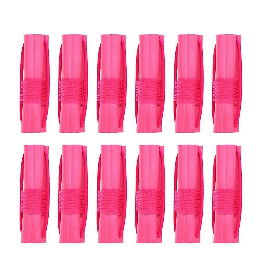 12PCS Soft Sponge Hair Rollers Heatless Curlers for Women DIY Hair Styling Tools for Fluffy Curls