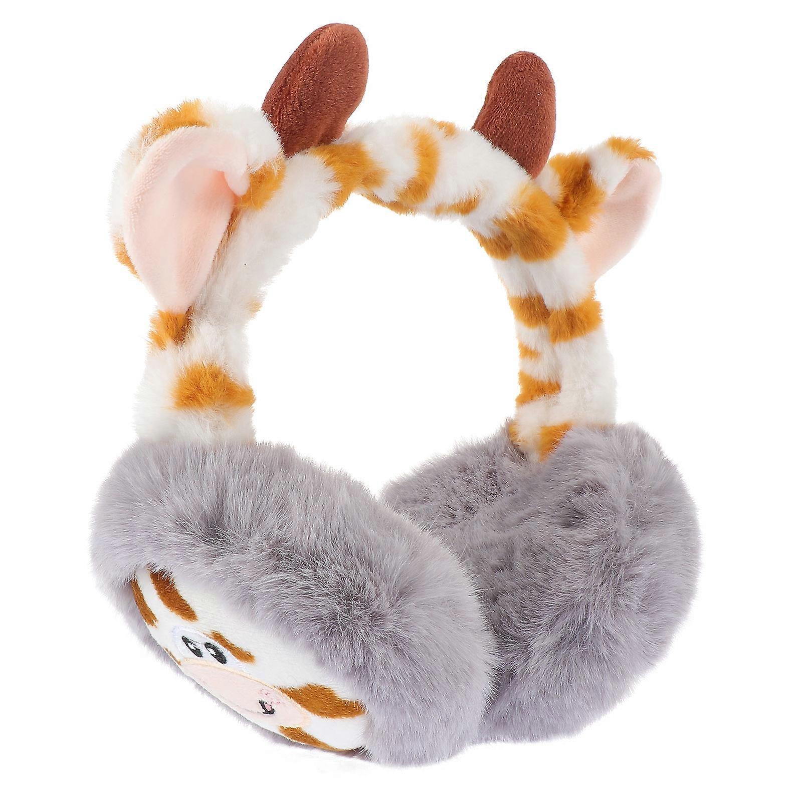 Ear Muffs Unisex Design Protector Cold Weather Grey 20X18X11CM 1Pack