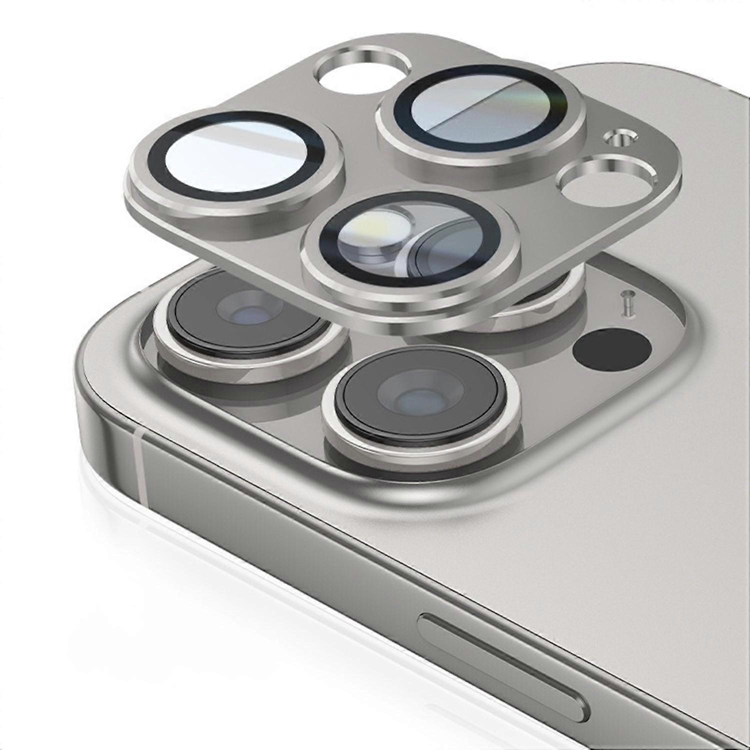 KALEBOL KLB-LPC004 For iPhone 16 Pro/16 Pro Max Integrated Phone Lens Protector Full Coverage