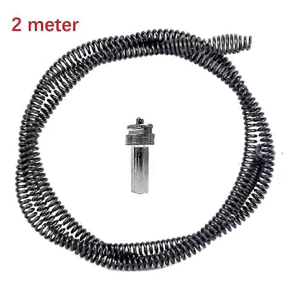 1/2/3 M Sewer Pipe Unblocker Spring Pipe Dredging Tool Kitchen Bathroom Sewer Cleaning Tool Accessories Fit For Kitchen Sink