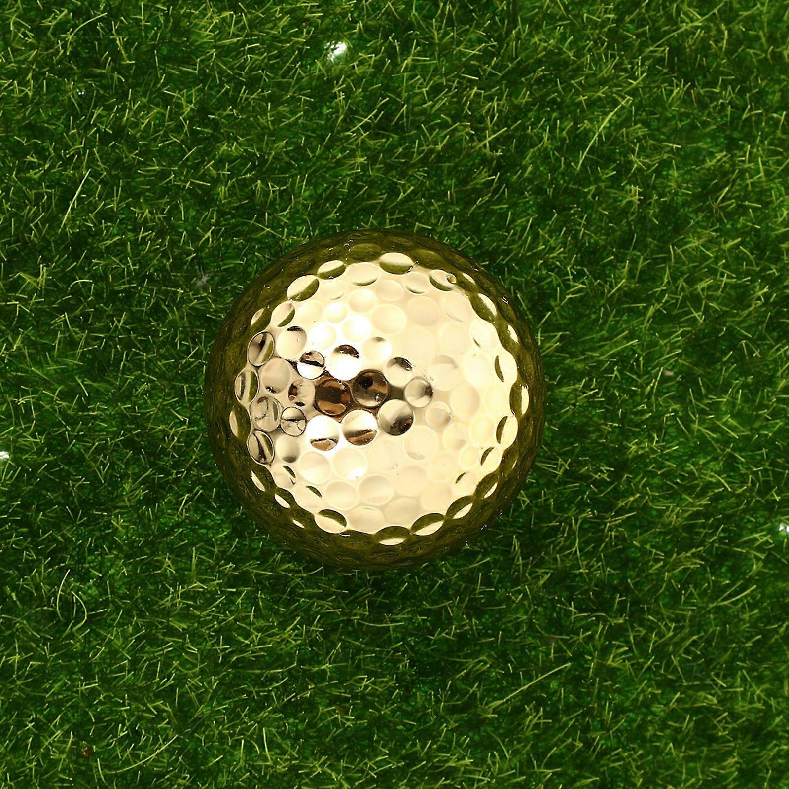 Golden Swing Practice Balls for Outdoor Use Durable Synthetic Material Sports Balls 1pc