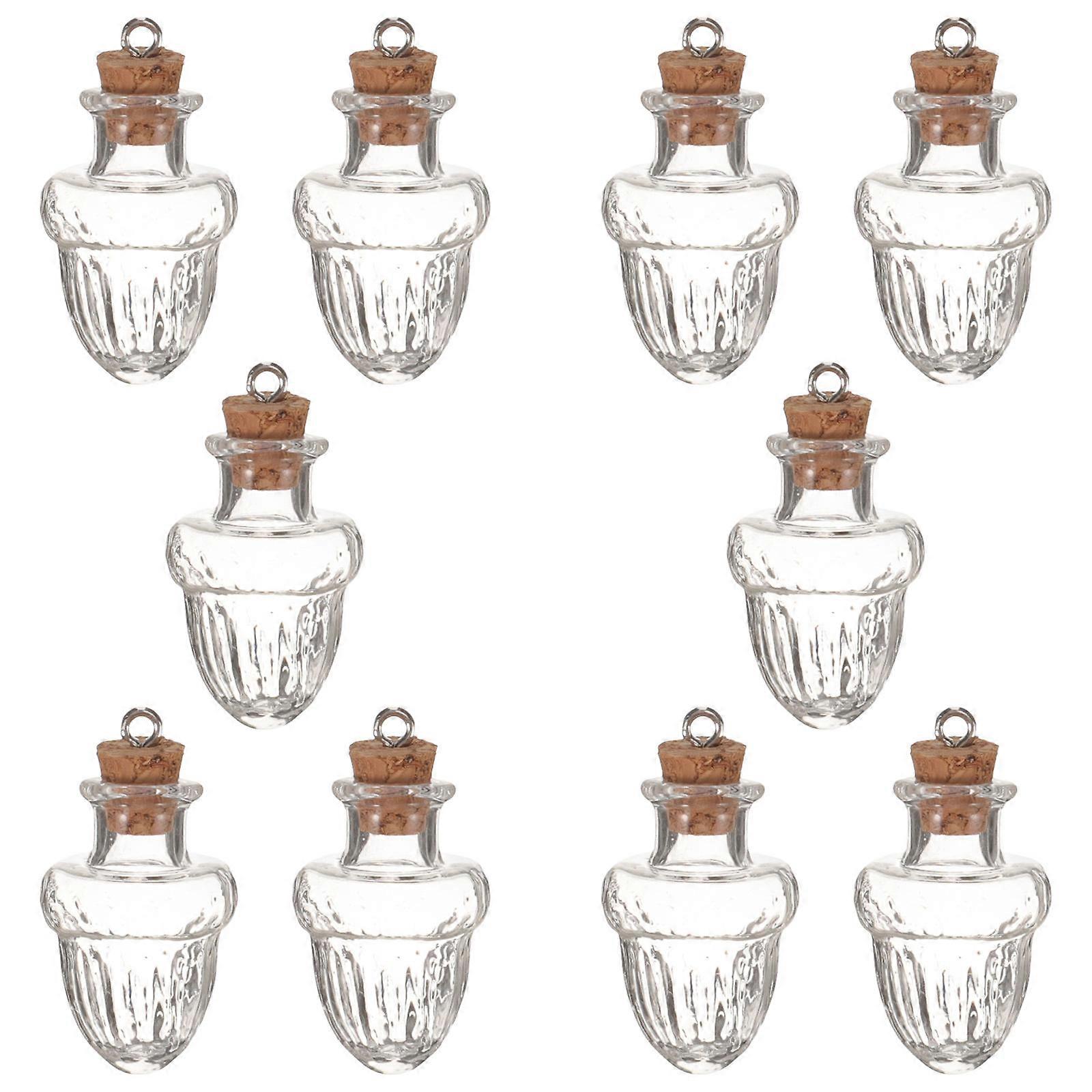 Glass Tiny Miniature Crafts Material Diy Wishing 10Set