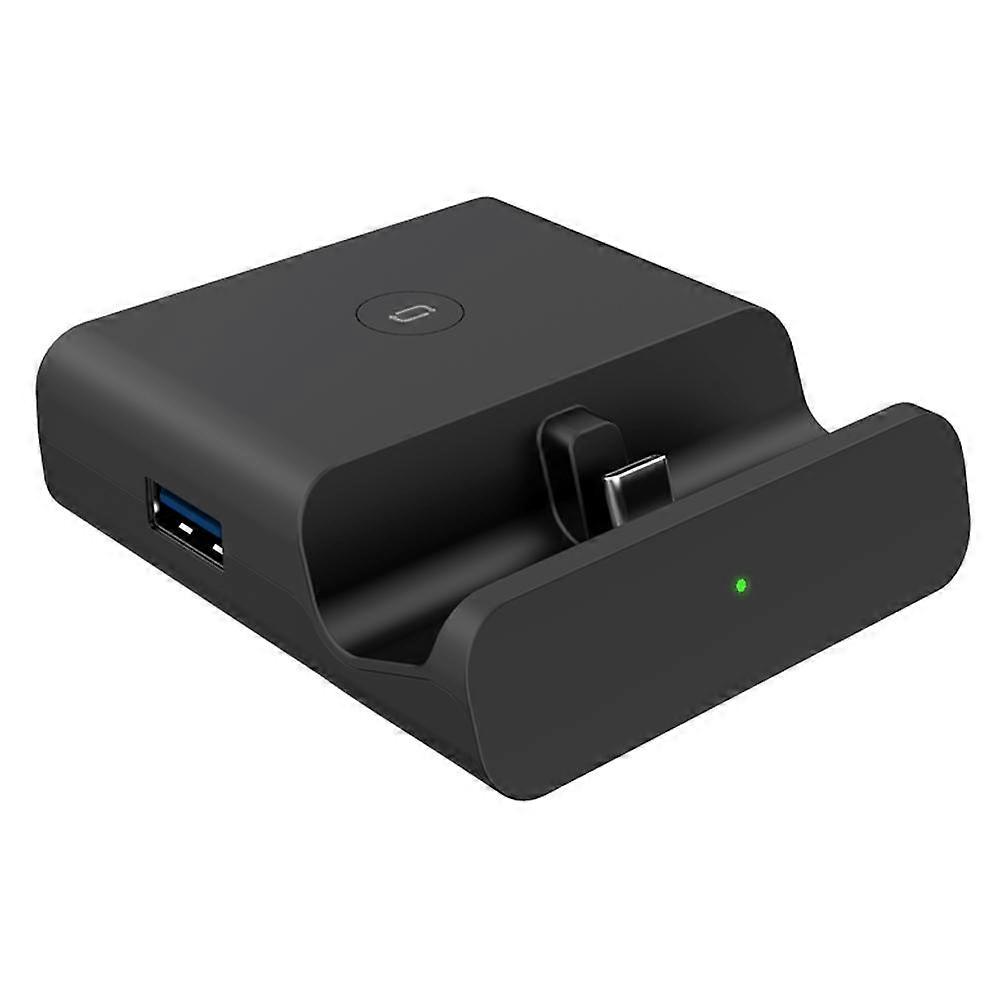 4K HDMI Game Console Dock with One-Key Display Switch and Charging Capability