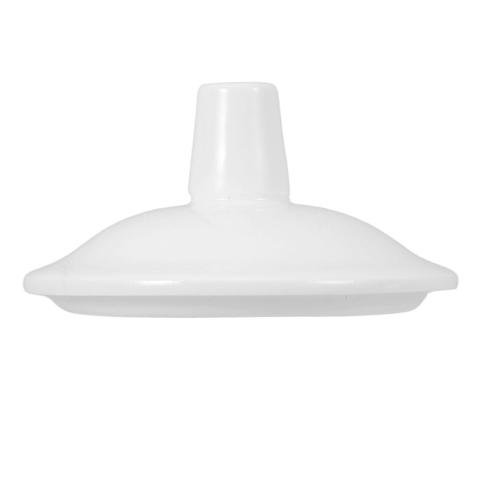 Replacement Lid For Ceramic Mug White Ceramic Mug Lid Spill Prevention General Users 6.8cm 1Pack