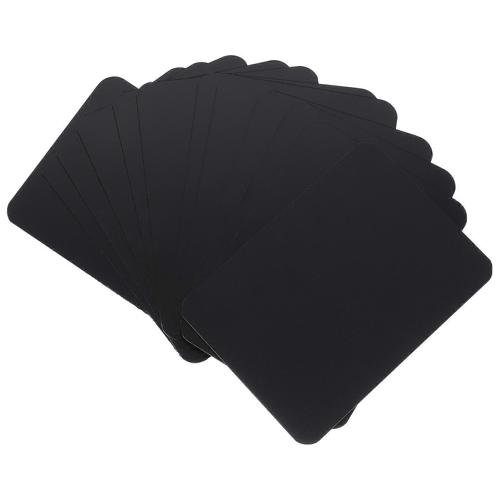 12pcs Reusable PVC Price Label Tags with Metal Texture Clips for Supermarkets and Restaurants – Lightweight and Practical Pricing Signs