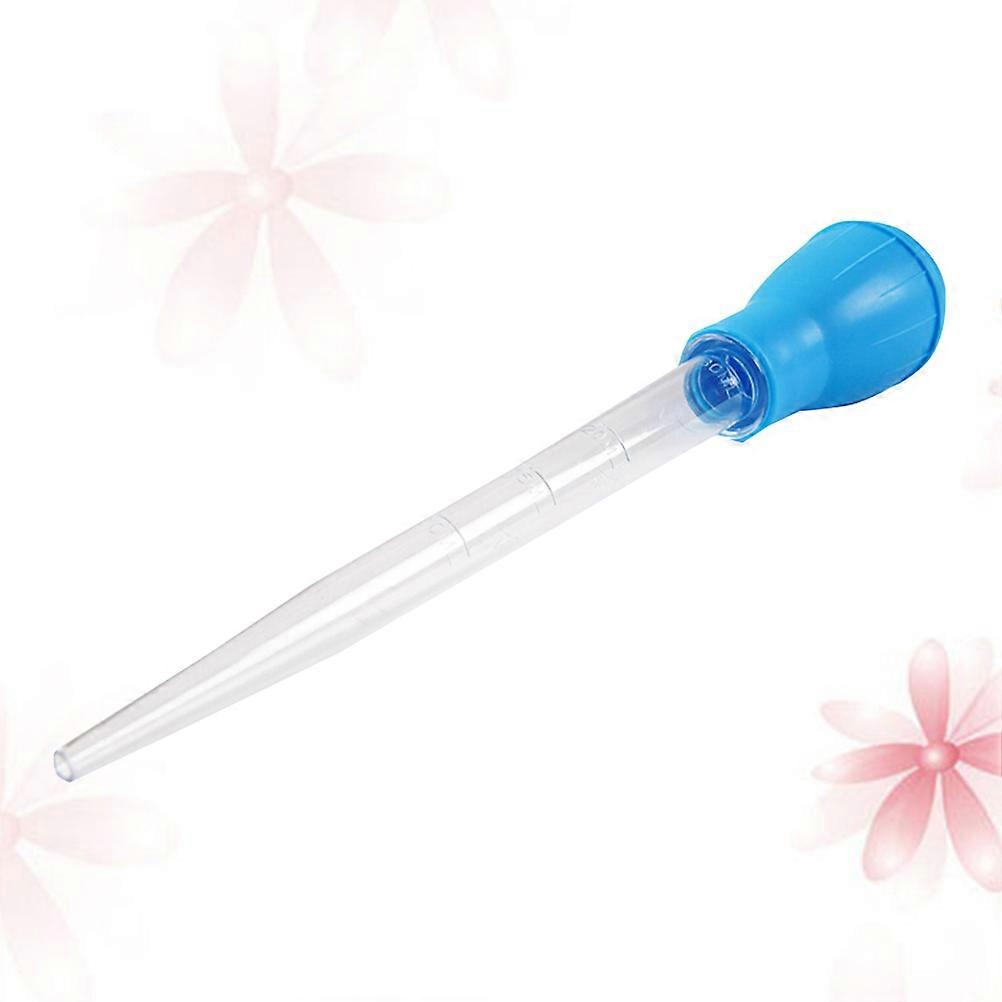 Dropper For Fish Tank Aquarium Clean Pipette Dropper Waste Remover For Aquarium Maintenance Blue 30ml Waste Removal 1Pack