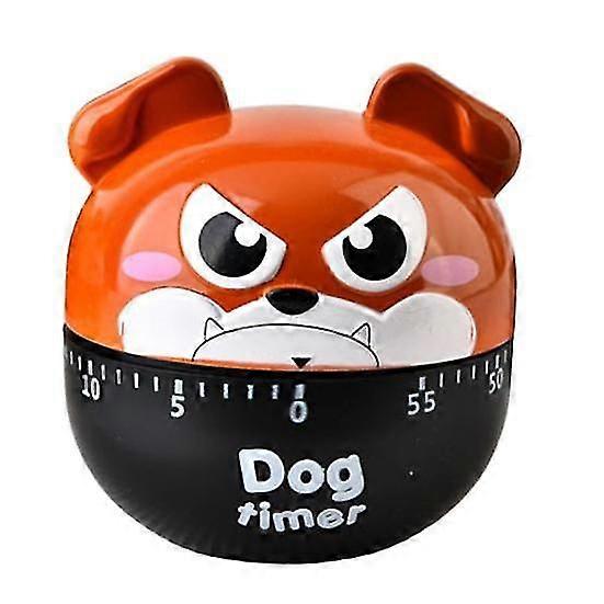 Alarm Timer No Battery Required Precise Timing Eye-catching Excellent Lovely Cartoon Puppy Shaped Study Birthday Gift