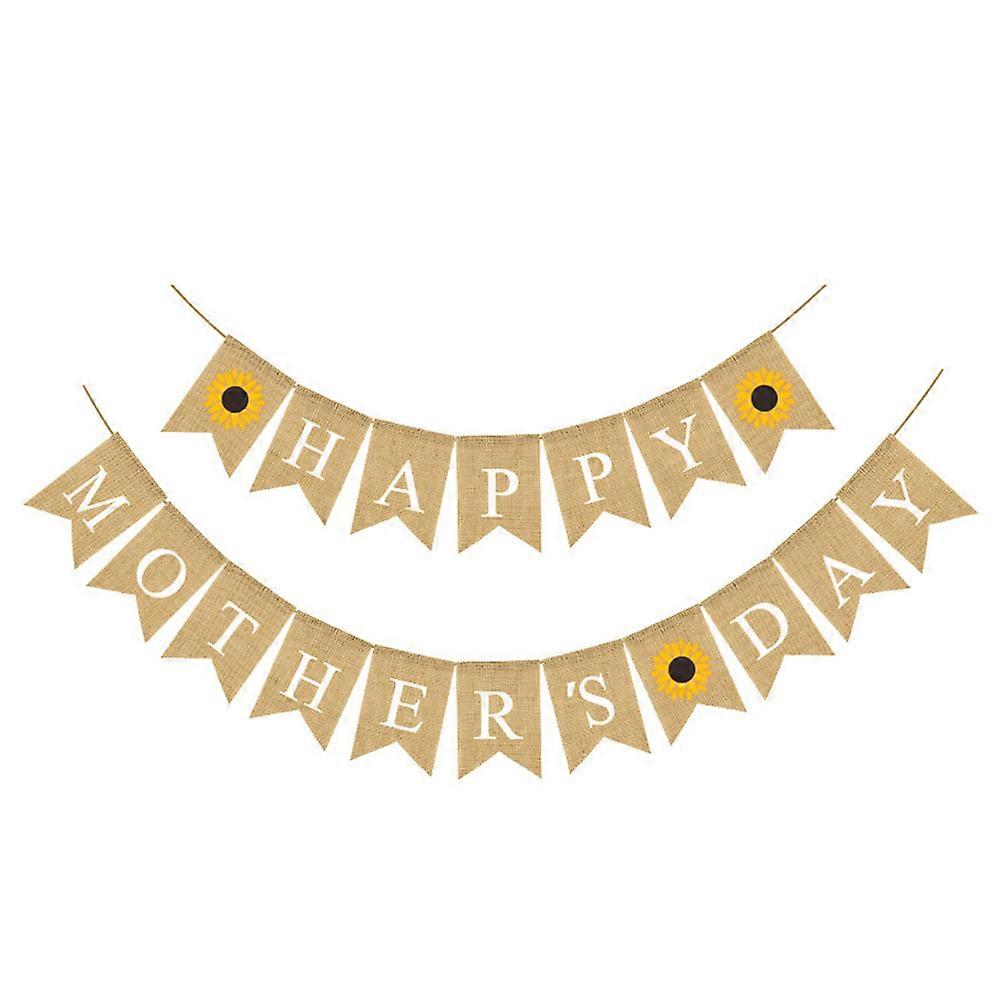 Stylish Party Design Swallowtail Hanging Banner Family Friends Decorative Item 18x13cm 1Pcs
