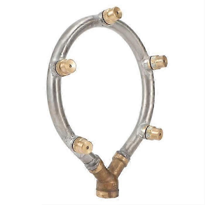 Adjustable Circular Irrigation Sprinkler Heads with Atomizing Nozzle G1/4in Female Thread for Misting and Watering Purposes