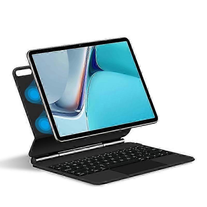 Leather Case Magnetic Wireless Bluetooth Keyboard with Backlit for Compatible Brand MatePad 11 (2021)