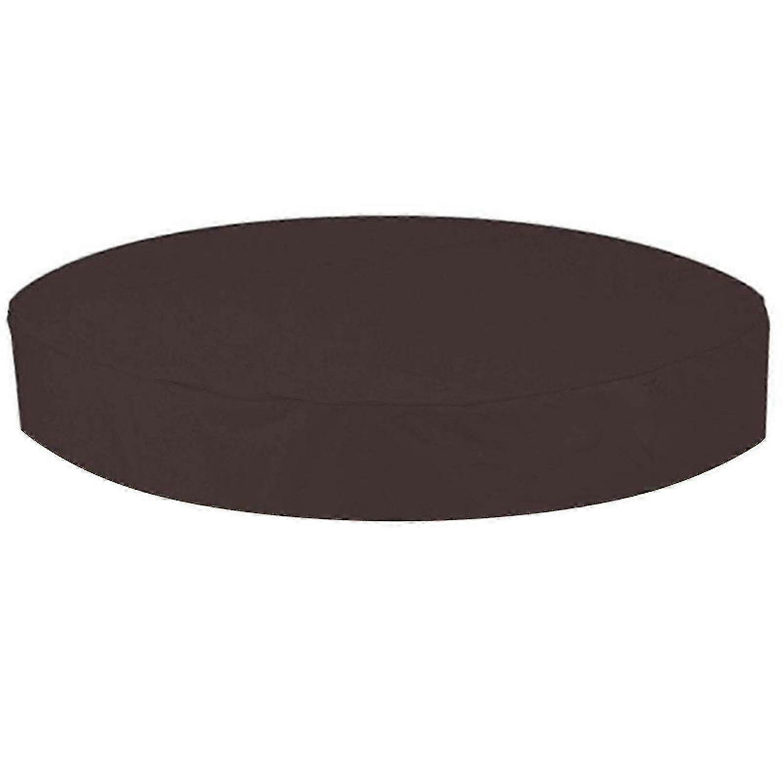 Round Waterproof Spa Cover for Outdoor Hot Tubs - Dustproof Protection Solution
