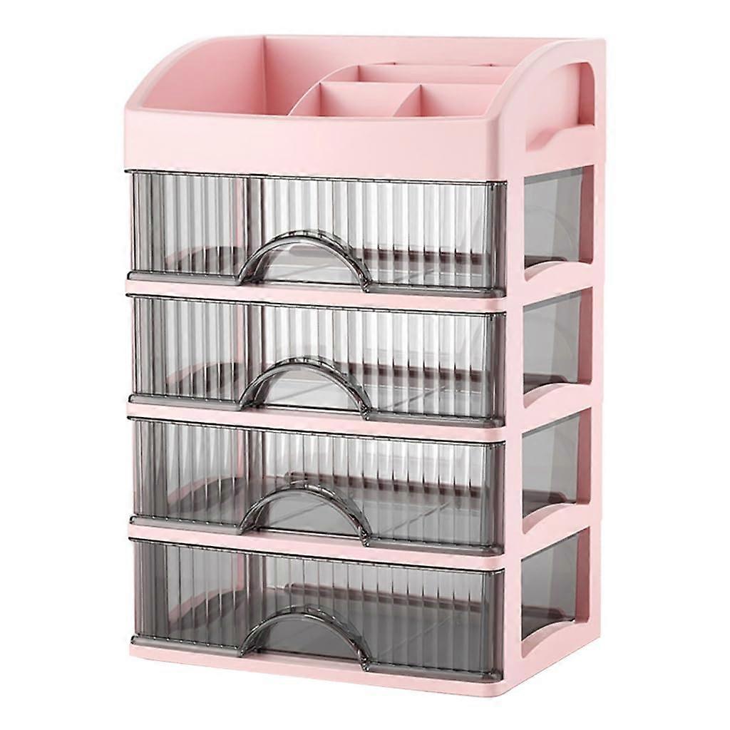 Makeup Holder For Beauty Enthusiasts, Makeup Storage With Pull-Out Drawers, Multicolor, Fits Most Vanities