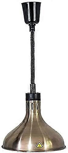 Heat lamp for food, adjustable, telescopic, Adjustable chandelier, single head, to lower the heat lamp for food at the buffet, heat lamp for mounting