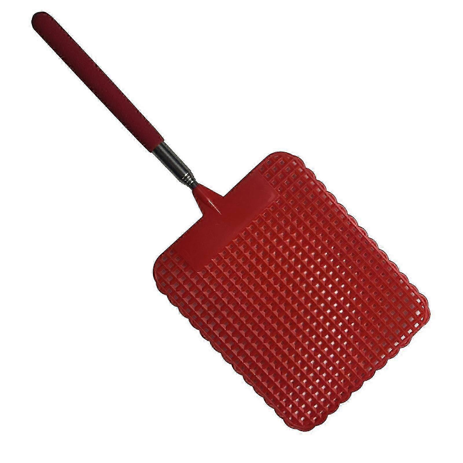 Durable Telescopic Fly Swatter Long Handle Pest Control for Home Office Garden