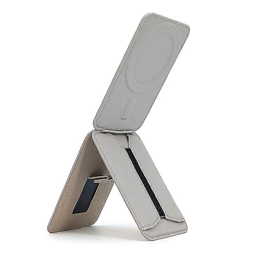Compatible with MagSafe Phone Card Holder with Elastic Band Multi Angle Adjustable Foldable Stand