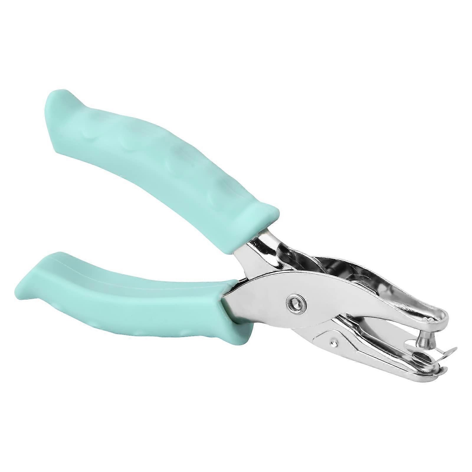 1 piece round hole punch, single hole punch with soft grip