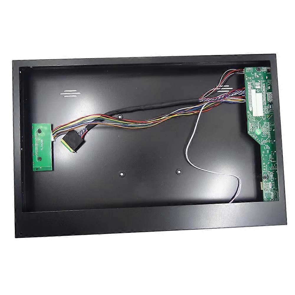 14Inch Screen Metal Shell TV LCD Driver Board DIY Display -Compatible VGA AV TV Drive Board Metal Bo