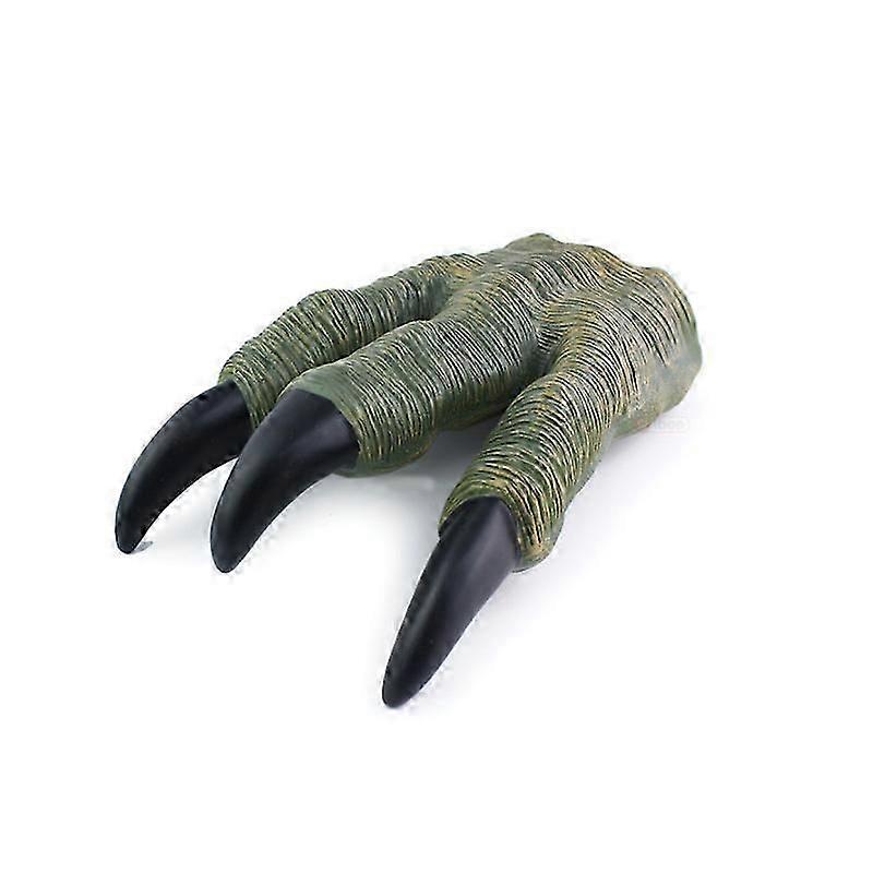 1 pair Dinosaur Claw toy Model Toy Gloves Tyrannosaurus Rex Hand Puppet Simulation Soft Rubber Dinosaur Claws