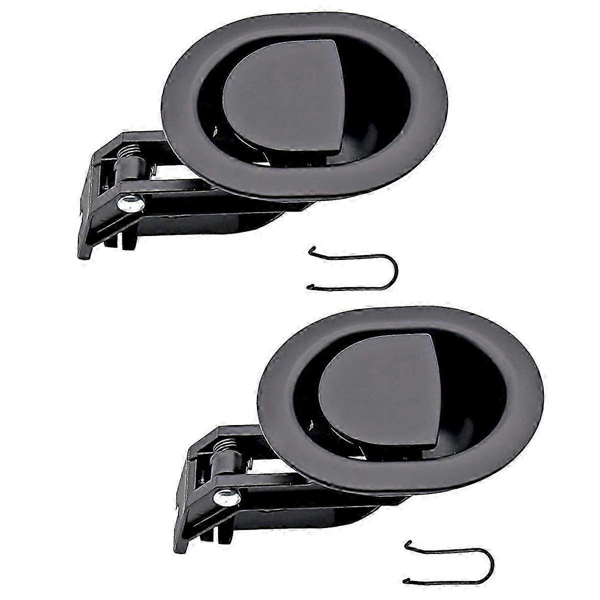2PCS Oval Plastic Recliner Release Pull Handles for Sofa Chair Replacement Parts Without Cable