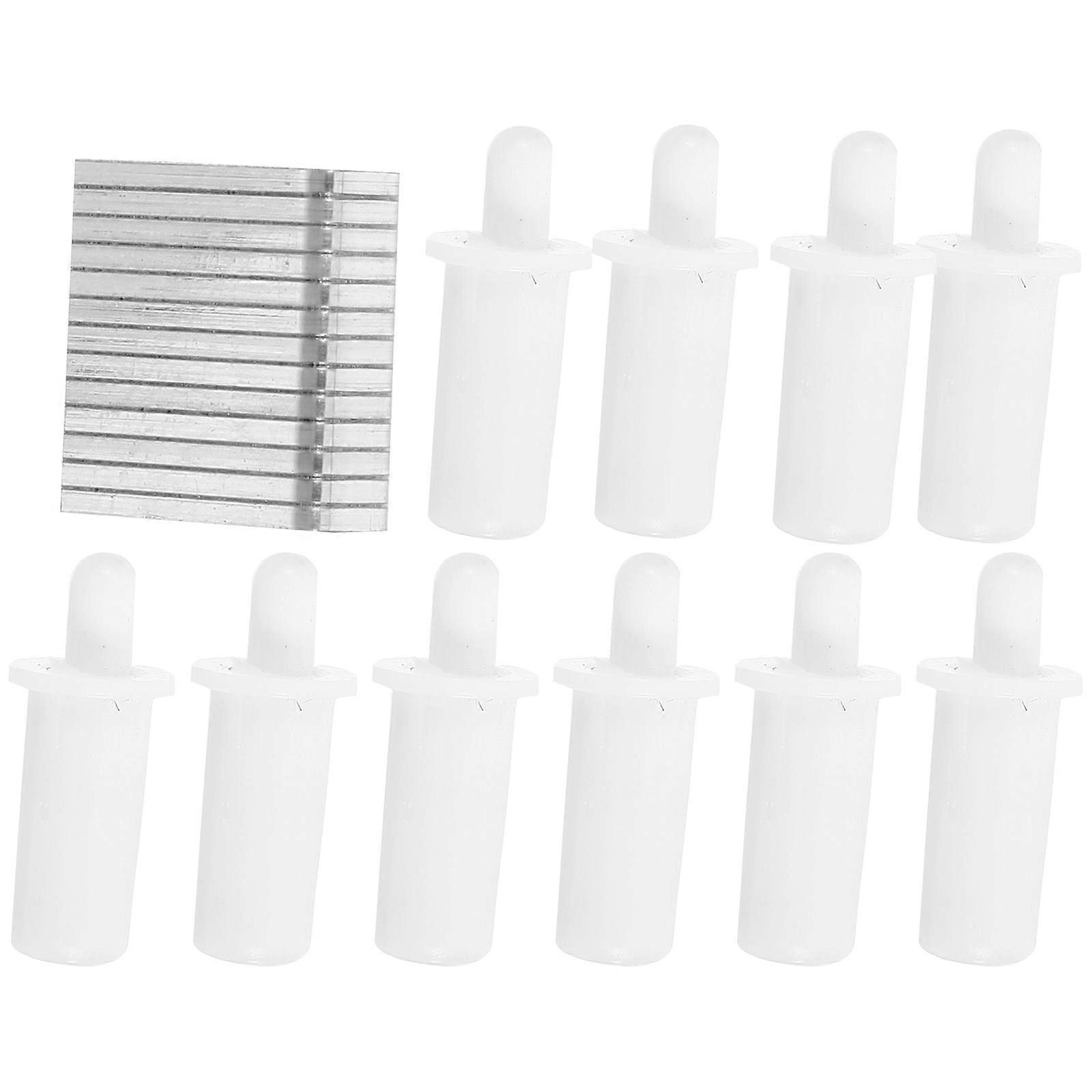 Plantation Shutter Repair Tool Set Window Screen Plunger Pin Curtain Nail White 0.6 Inch Diy Projects 1Set
