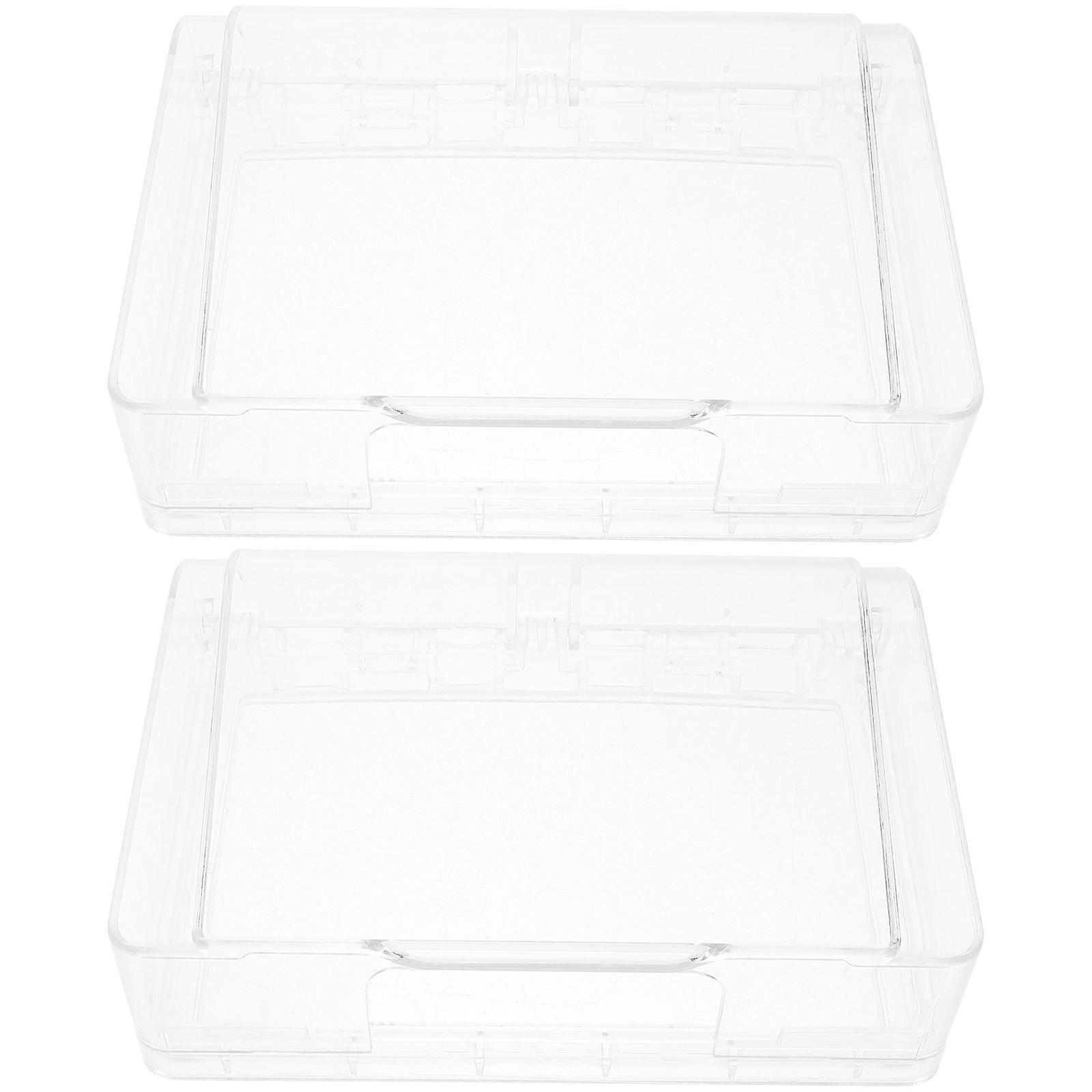 Practical Socket Protectors Switch Socket Dustproof Protective Transparent 2Pcs