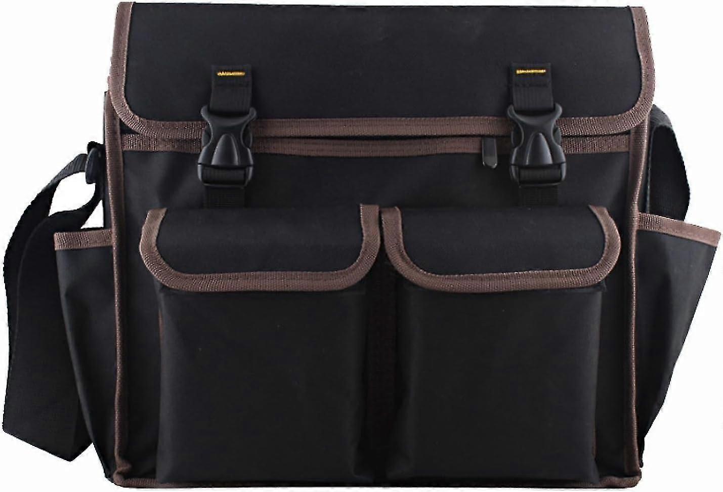 Tool Bag Organizer, Electrician Tool Bag, Heavy Duty Tool Bag, Tool Bag, Canvas Tool Bag Pouch, Waterproof Tool Bag with Adjustable Shoulder Strap