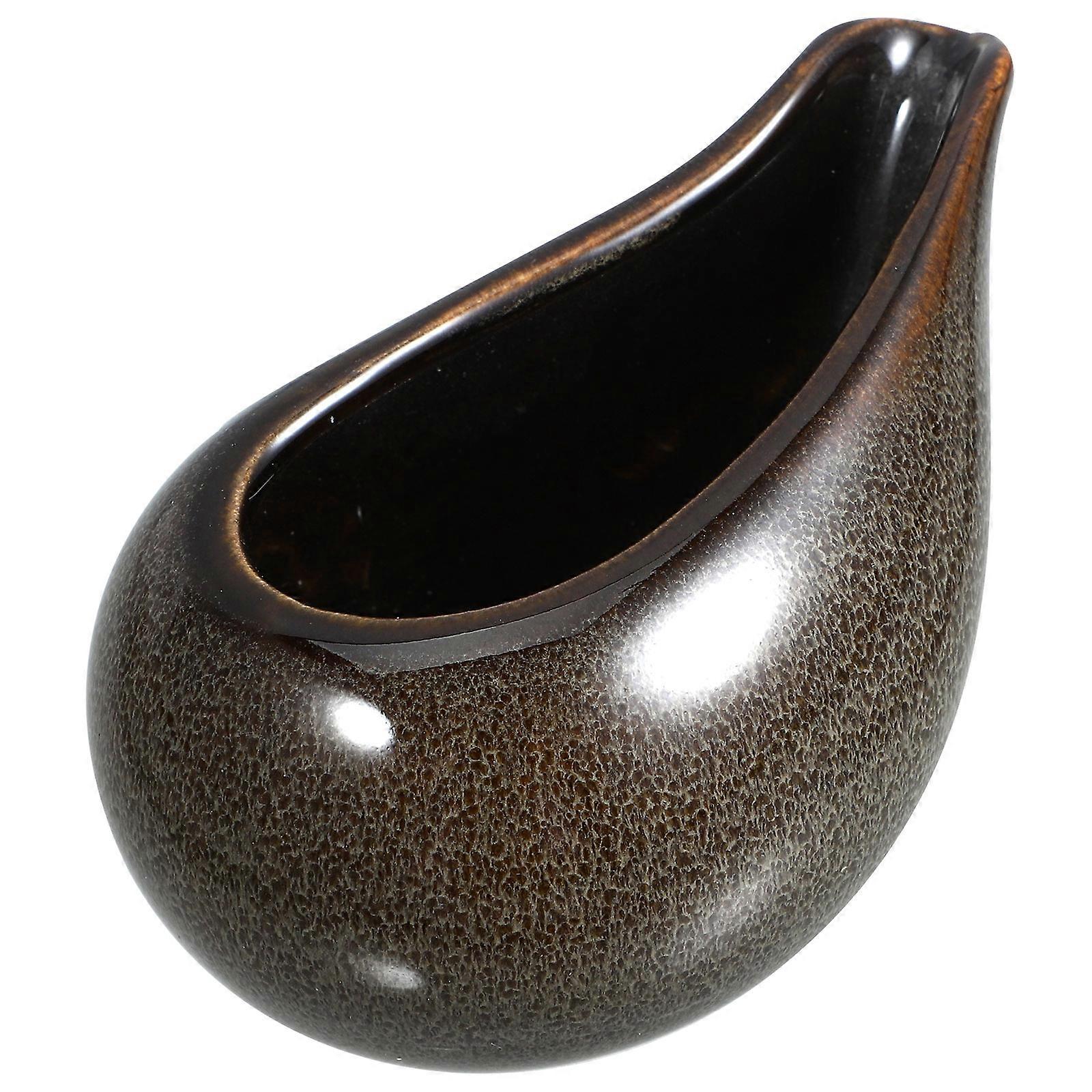 Ceramic Sauce Jug Milk Pitcher for Home Use, Smooth Pouring Vessel for Gravies, Syrups & Salad Dressings, Easy to Clean Kitchen Serveware