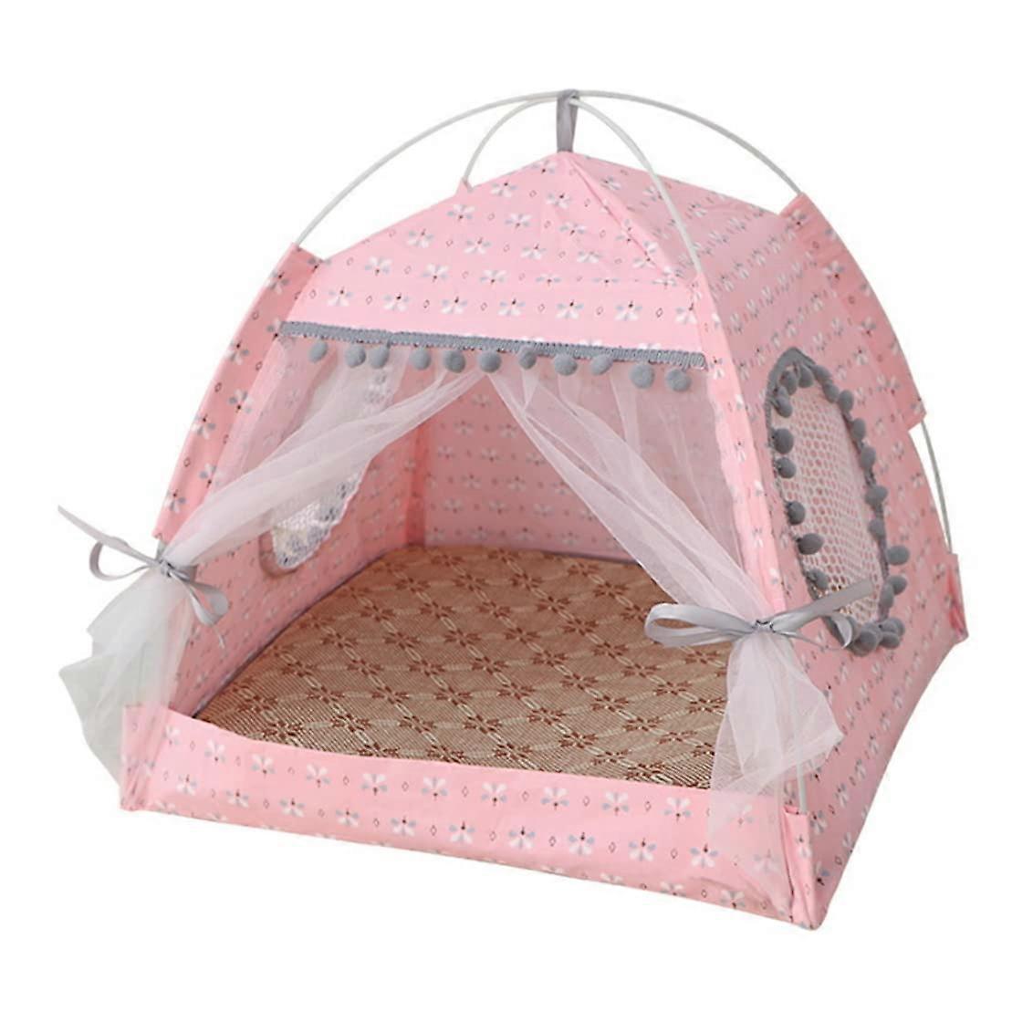 Portable Foldable Pet Tent for Cats and Small Dogs Under 5kg Breathable Pet Cave for Kittens and Puppies