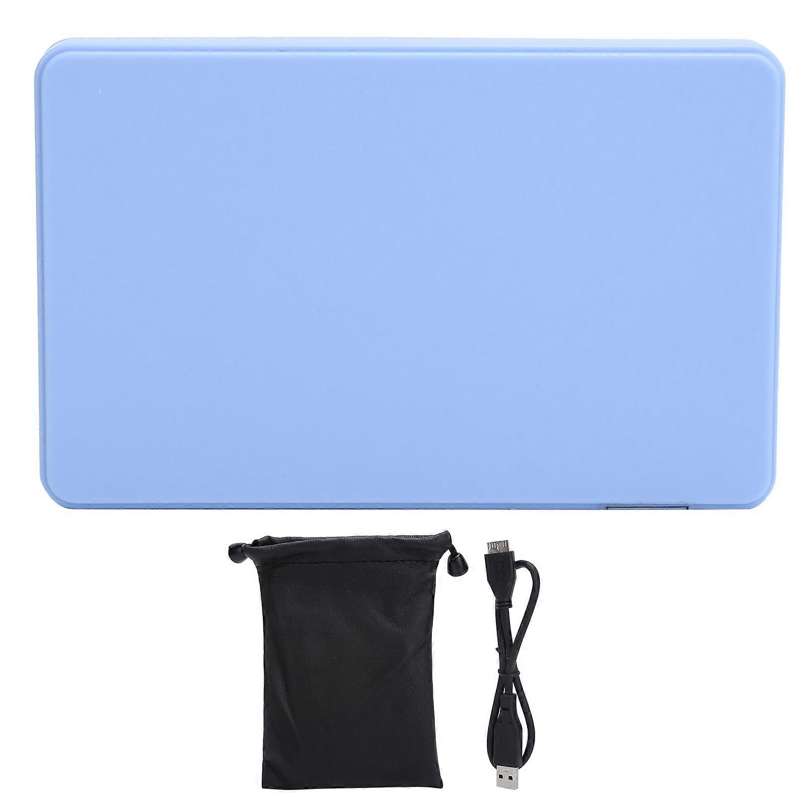 Hard Storage Disk USB3.0 External Mobile 2.5in Portable HDD Computer Accessories Blue
