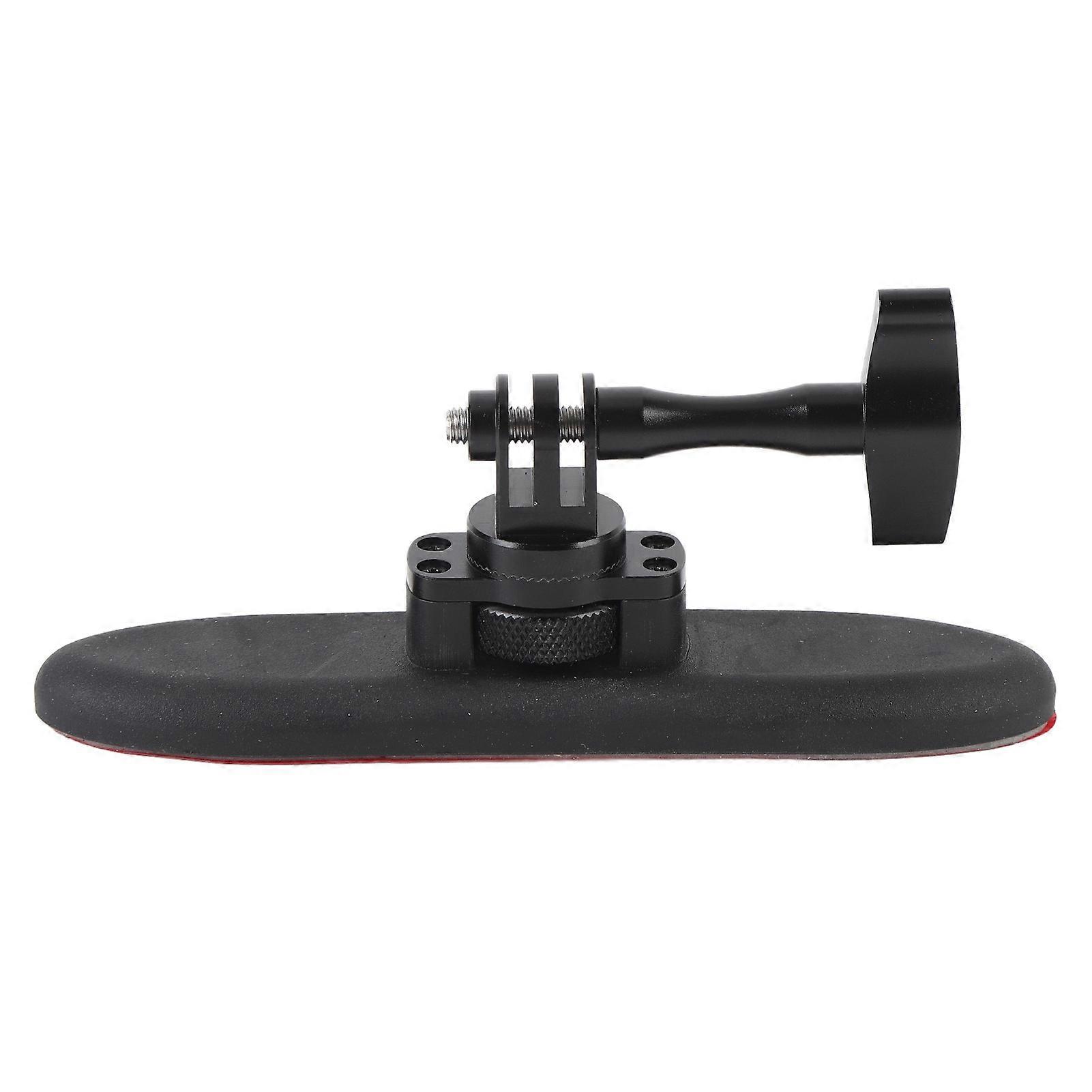 360° Adjustable Camera Adhesive Mount - Lockable, Flexible Pad for Helmets & More