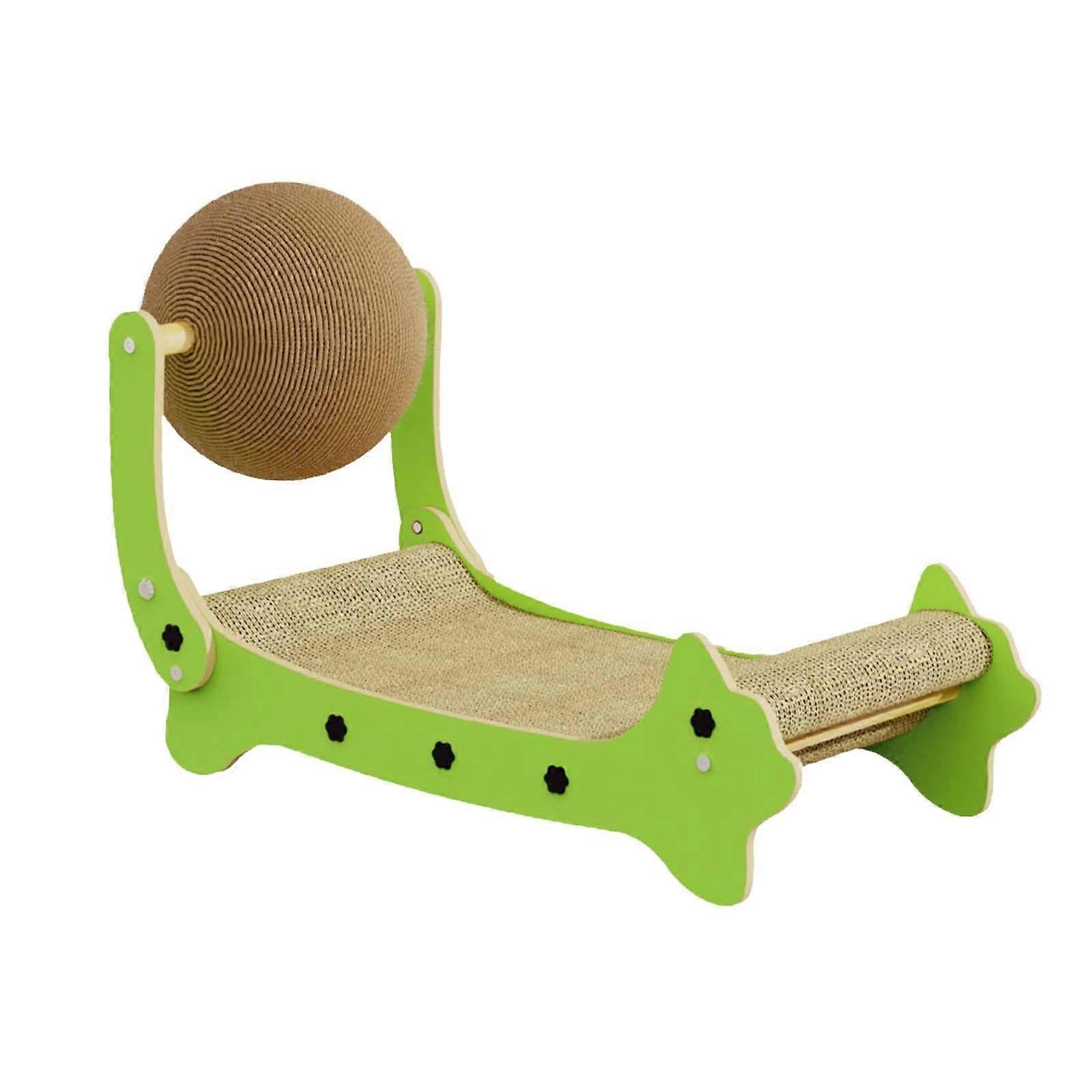 3in1 Scratch Board and Pet Bed for Cats with Scratching Ball – Suitable for Kittens, Small, Medium, and Large Cats