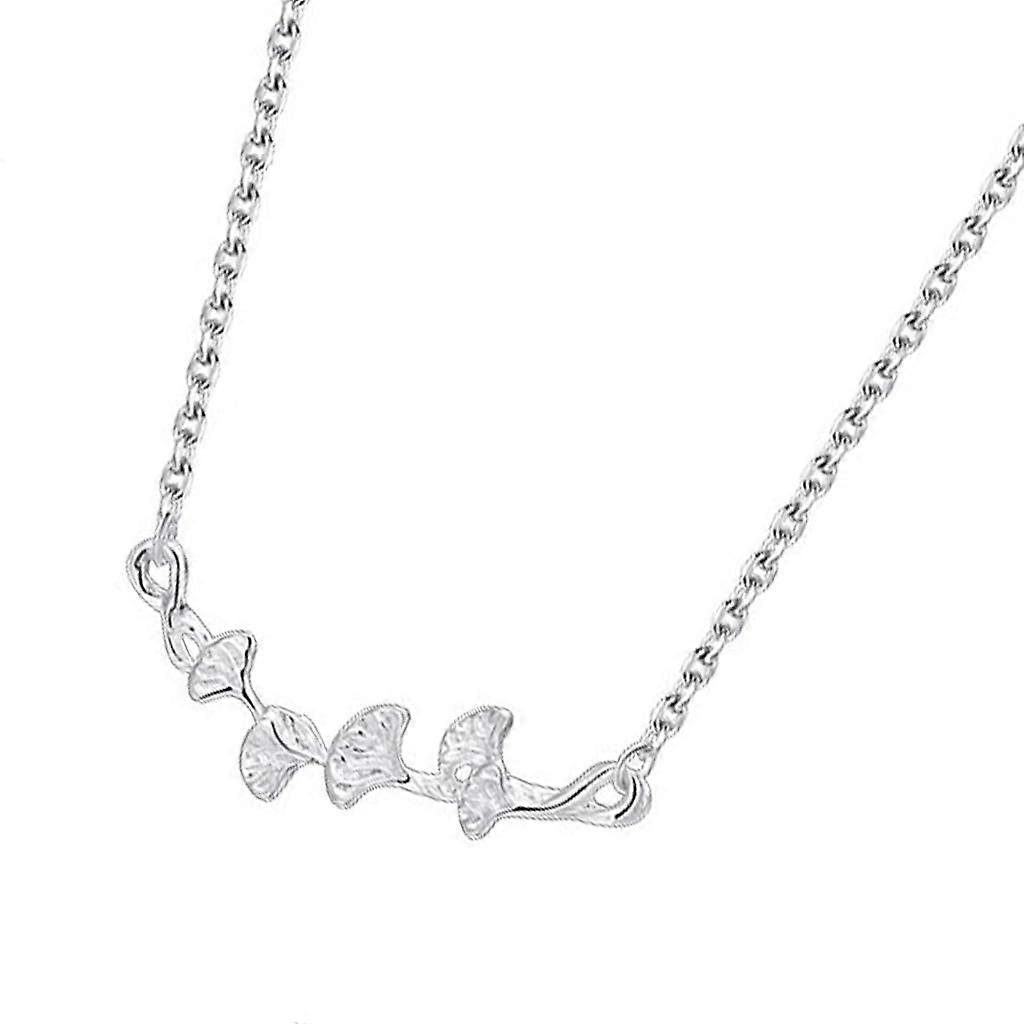 Ginkgo Leaf Jewelry Set for Women - Durable Necklace and Earrings for Dates, Parties, and Gift Giving in Elegant Design