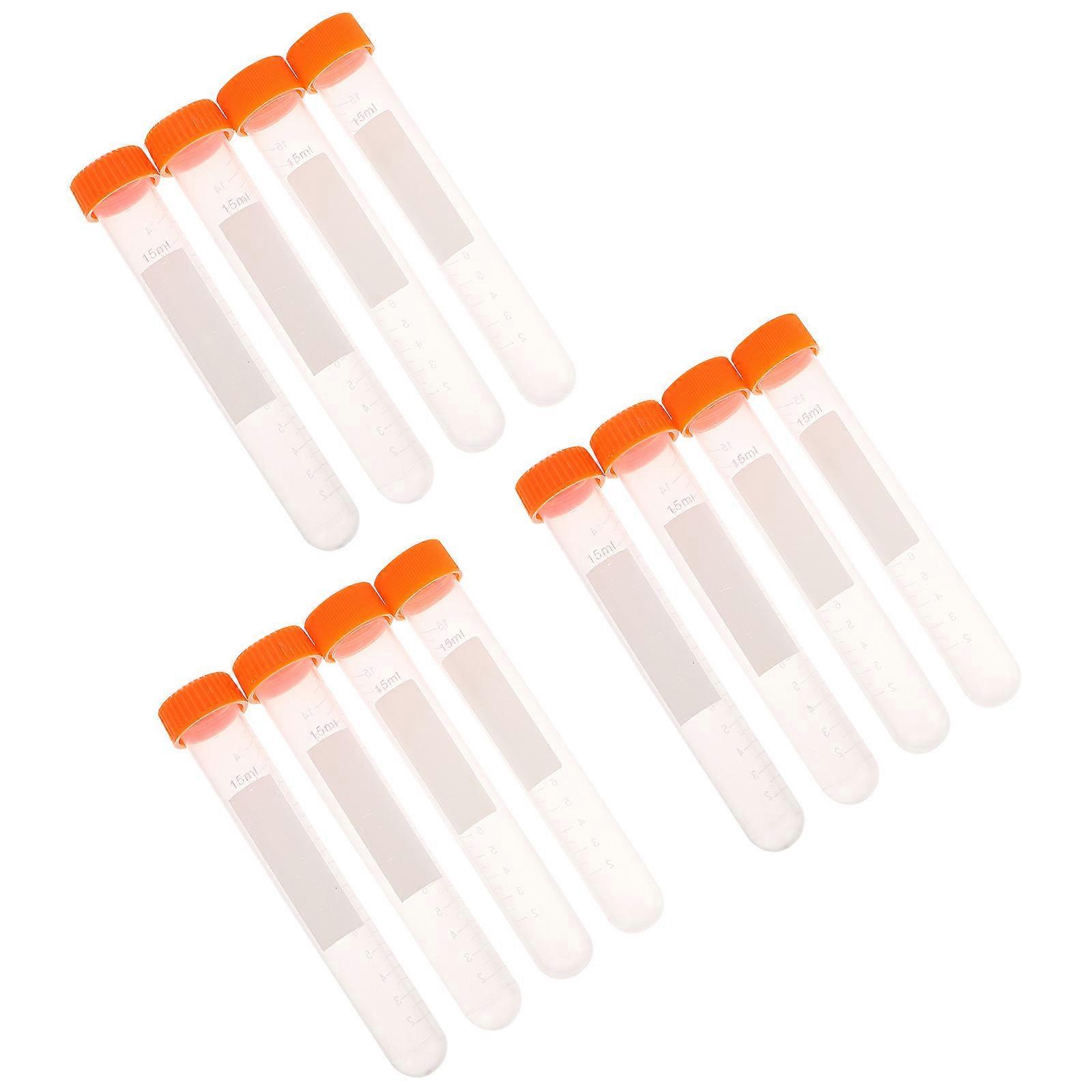 20pcs Needle Tubes with Lids – High Transparency & Durable Storage for Sewing, Knitting & Weaving Supplies – Craft Needle Holder