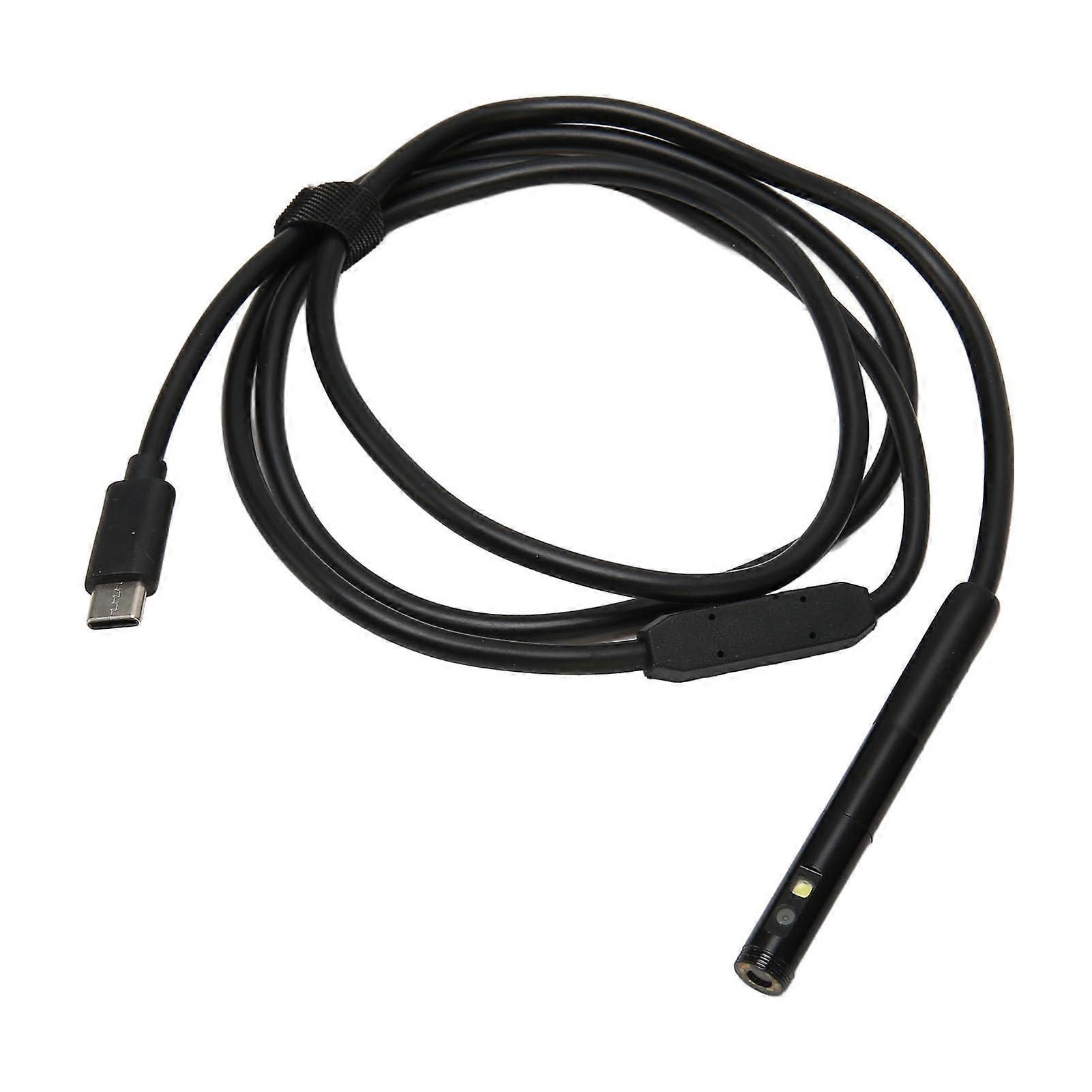 DualLens Endoscope, 2MP WiFi Borescope Camera, IP67 Waterproof Endoscope with Dual Cameras, LED Lights, 78° Viewing Angle, Wide Focal Range (1M)